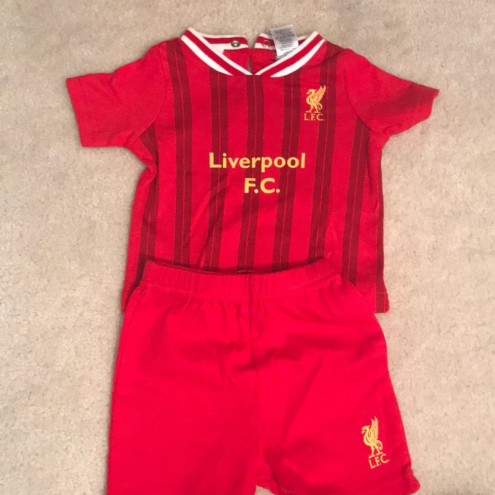 3-6 month Liverpool Football Club outfit NWOT